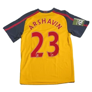 Arsenal 2008/09 Away Shirt - Arshavin #23 Back View