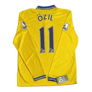 Long Sleeve] Arsenal 2013/14 Away Shirt - Özil #11 Back View