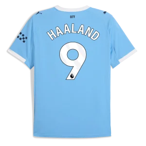 Manchester City 2025/26 Home Shirt - Haaland #9 (Premier League)