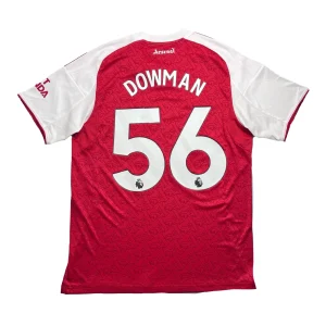 Arsenal 2025/26 Home Shirt - Dowman #56 (Size XL Asia)