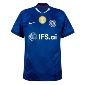 Chelsea 2025/26 Home Shirt With IFS.ai + 2025 Club World Champions