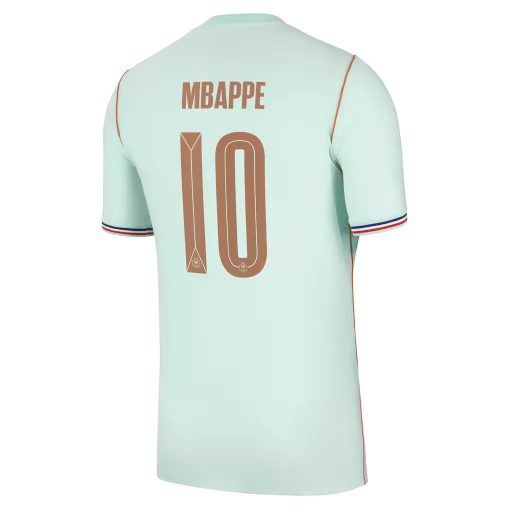 France 2026 World Cup Away Shirt - Mbappe #10 Back View