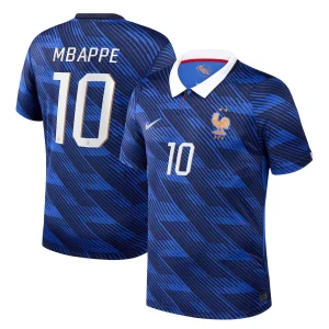 France 2026 World Cup Home Shirt - Mbappe #10 Both Views