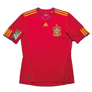 Spain 2010 Home Shirt - 1 Star Front View