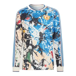 [Long Sleeve] Manchester United x Stone Roses Shirt Front View