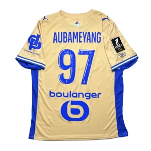 Olympique Marseille 2025/26 4th Shirt - Aubameyang #97 (Ligue 1 Full Set)