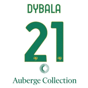 AS Roma 2025/26 3rd Official Printing + Back Sponsor - Dybala 21 Front View