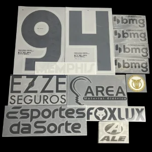 Corinthians 2024 Away Official Full Printing Set - Memphis 94 Front View