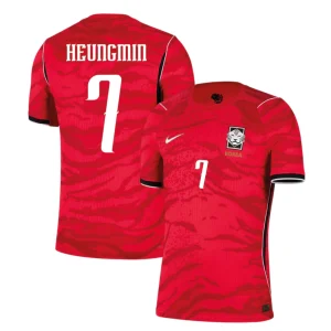 [Player Edition] South Korea 2026 World Cup Home Shirt - Heungmin #7 Both View