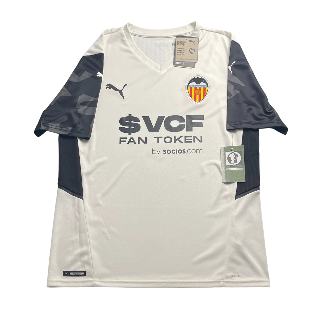 Valencia 2021/22 Home Shirt Front View