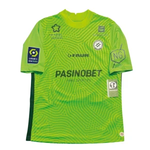 Montpellier HSC 2020/21 Goalkeeper Green Shirt Front View