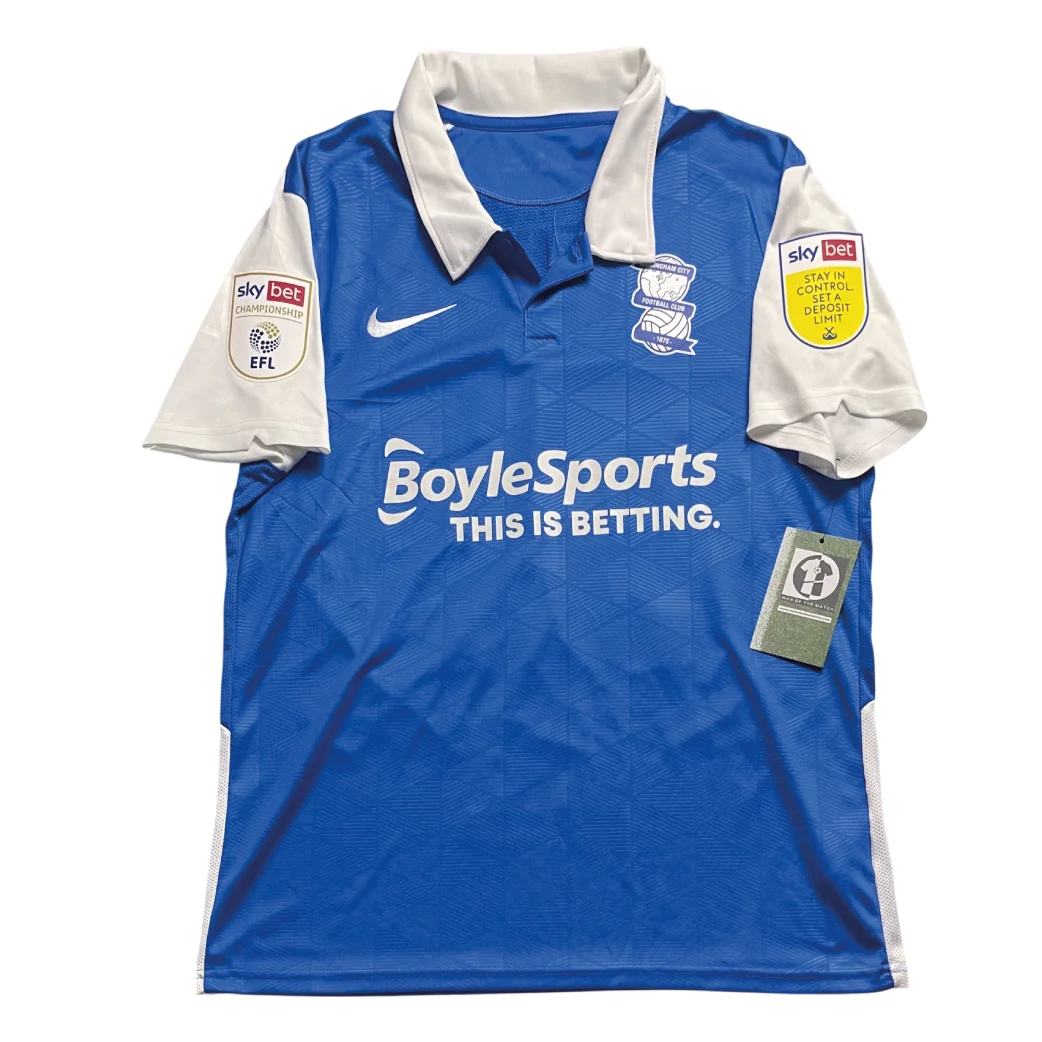 Birmingham City 2020/21 Home Shirt - Halilovic #35 Front View