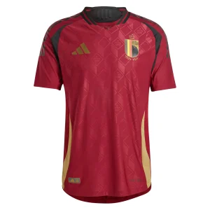 [Player Edition] Belgium 2024 Home Shirt Back View Front View