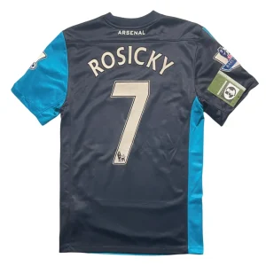 Arsenal 2011/12 Away Shirt - Rosicky #7 Back View