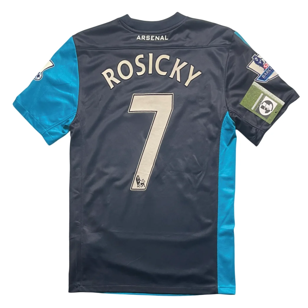 Arsenal 2011/12 Away Shirt - Rosicky #7 Back View