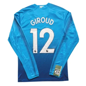 [Long Sleeve] Arsenal 2017/18 Away Shirt - Giroud #12 Back View