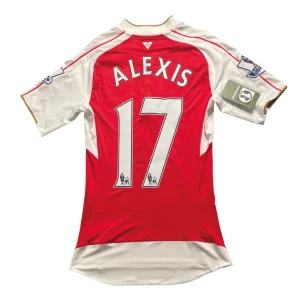[Player Edition] Arsenal 2015/16 Home Shirt - Alexis #17 Back View