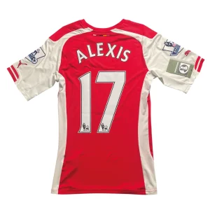 [Player Edition] Arsenal 2014/15 Home Shirt - Alexis #17 Back View