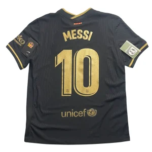 [Player Edition] Barcelona 2020/21 Away Shirt - Messi #10 Back View