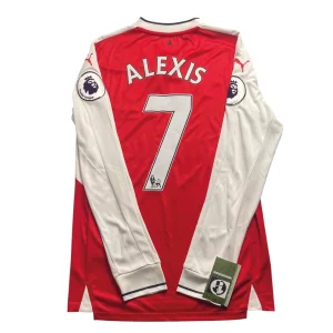 [Long Sleeve] Arsenal 2016/17 Home Shirt - Alexis #7 Back View