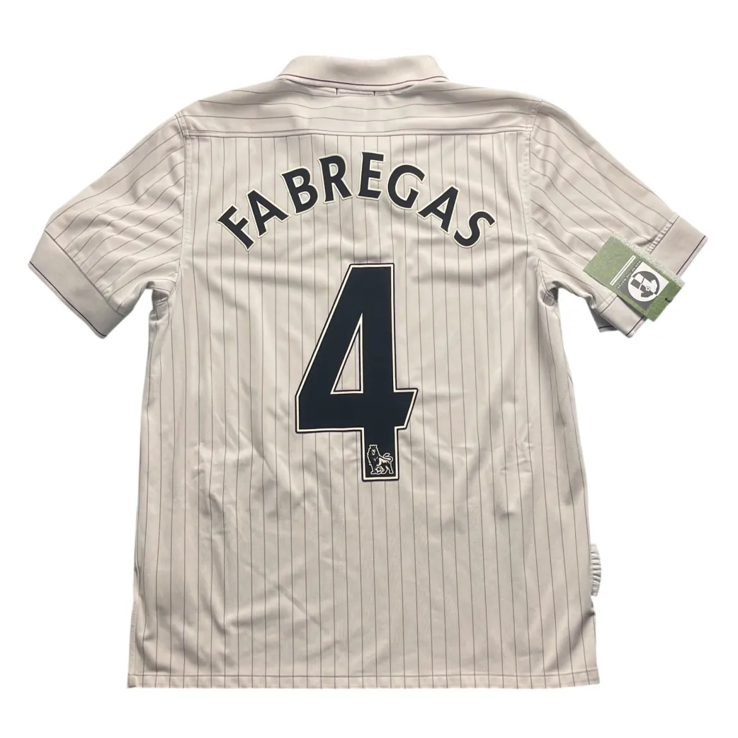 Arsenal 2009/10 3rd Shirt - Fabregas #4 Back View