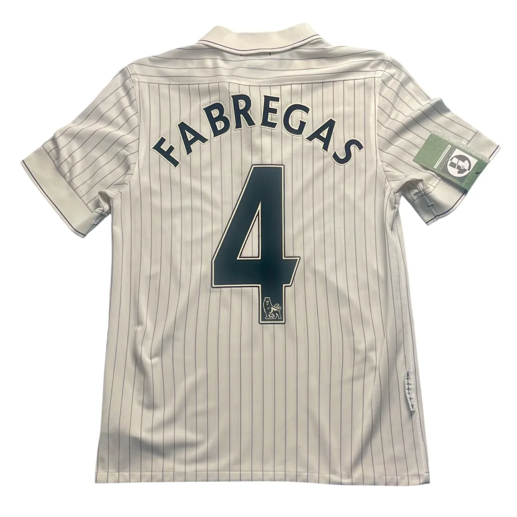 Arsenal 2009/10 3rd Shirt - Fabregas #4 Back View
