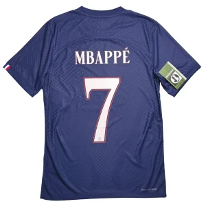 [Player Edition] PSG 2022/23 Home Shirt - Mbappe #7 Back View