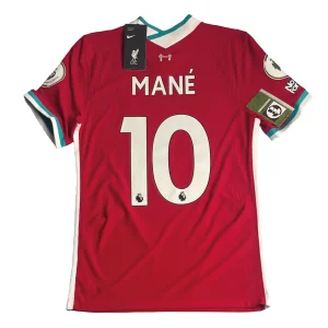 [Player Edition] Liverpool 2020/21 Home Shirt - Mane #10 Back View