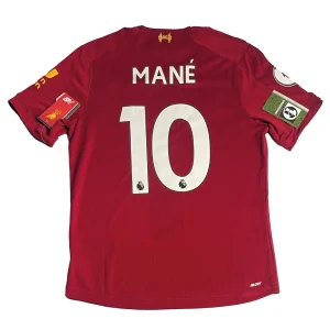 Liverpool 2019/20 Home Shirt - Mane #10 Back View