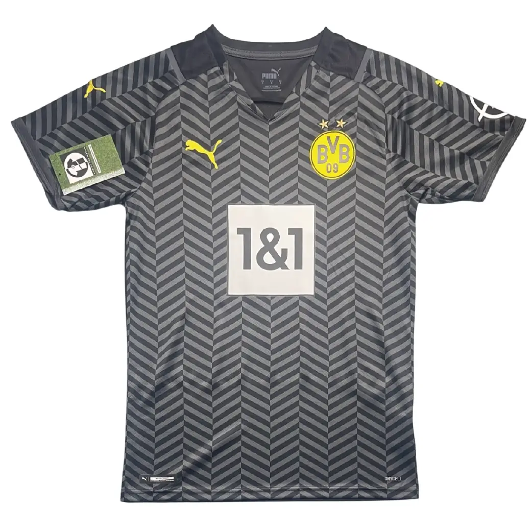 Borussia Dortmund 2021/22 Away Shirt Front View