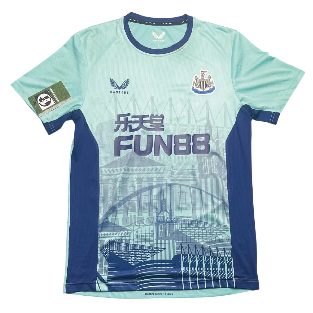 Newcastle United 2022/23 Pre-Match Shirt Front View