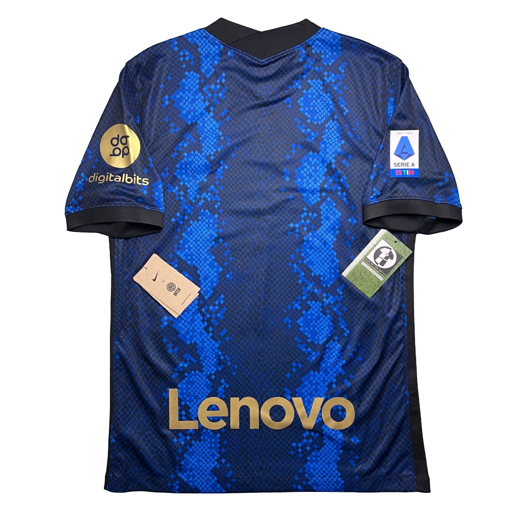 Inter Milan 2021/22 Home Shirt - Serie A (Size M) - Image 2