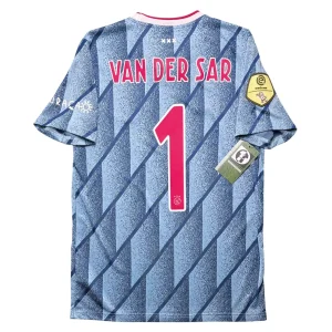 Ajax Amsterdam 2020/21 Away Shirt - Van Der Sar #1 Back View