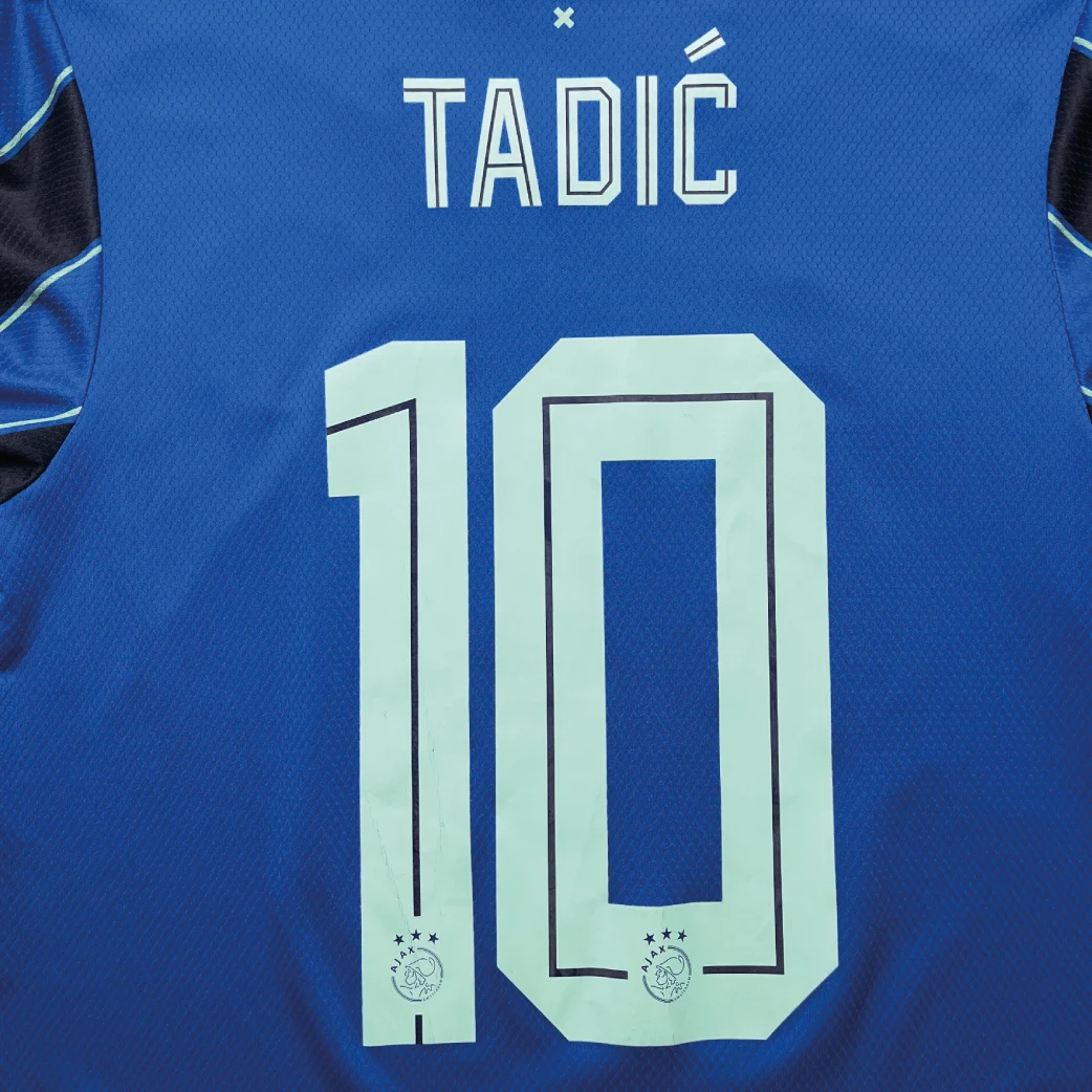 Ajax Amsterdam 2021/22 Away Shirt - Tadic #10 Nameset View