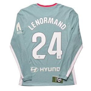[LS - Kitroom Edition] Atletico Marid 2024/25 Away Shirt - Le Normand #24 Back View