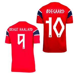 Norway 2026 World Cup Home Shirt With Name & Numbering