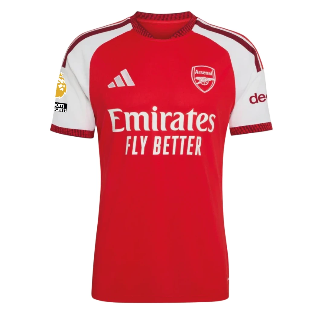 Arsenal 2026/27 Champions 26 Home Shirt Front View