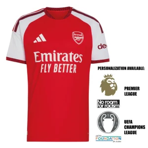 [Player Edition] Arsenal 2026/27 Home Shirt Front View + Options