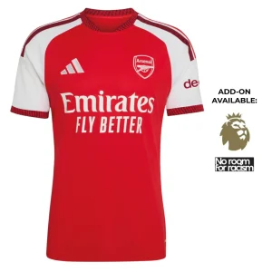 Arsenal 2026/27 Home Shirt Personalization View