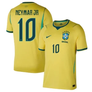 Brazil 2026 World Cup Home Shirt - Neymar #10 Both View
