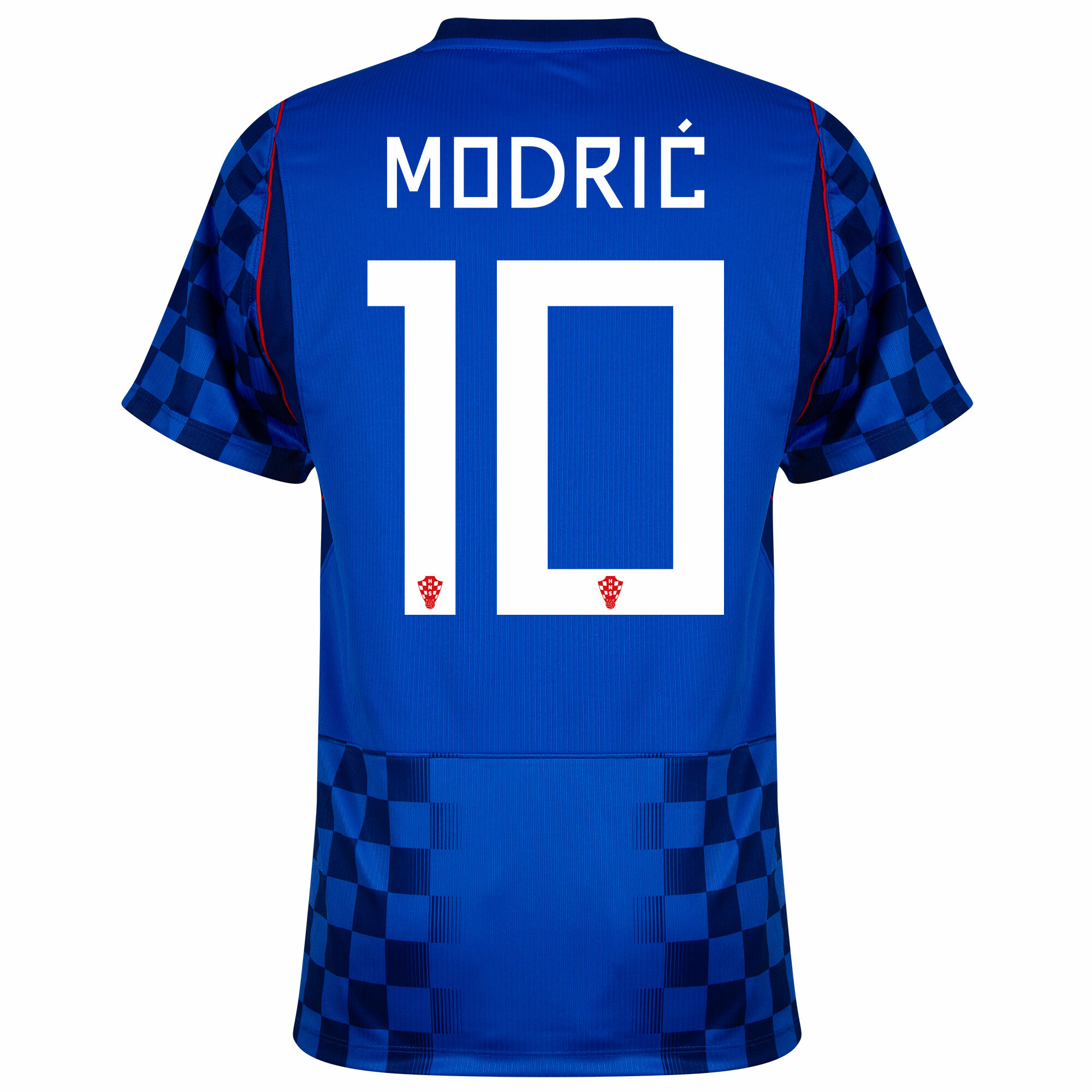 Croatia 2026 World Cup Away Shirt Modric Back View