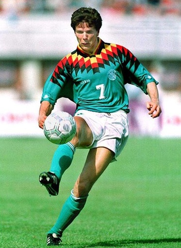 Germany 1994 Reissue Away Shirt With Name & Numbering (Velvet) - Image 4