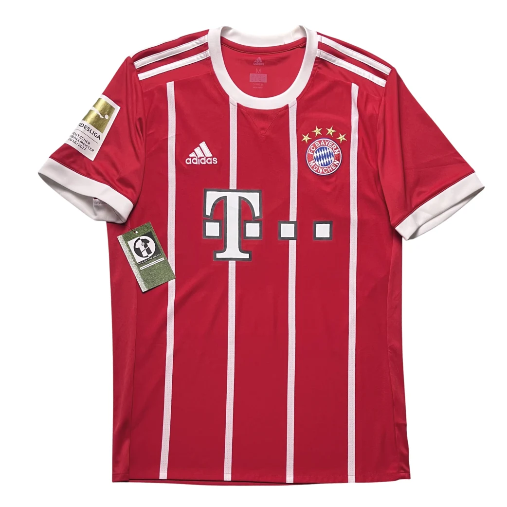 Bayern Munich 2017/18 Home Shirt Front View