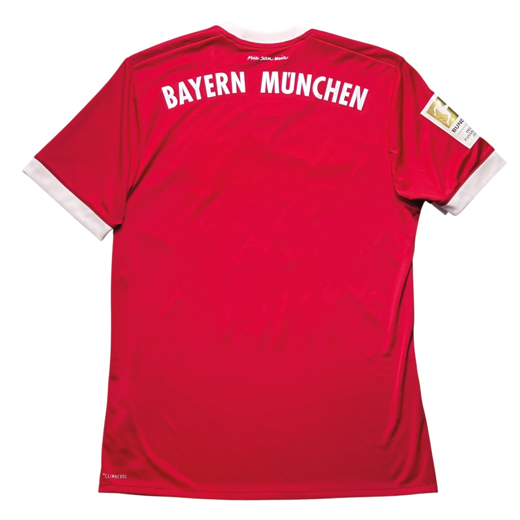 Bayern Munich 2017/18 Home Shirt Back View