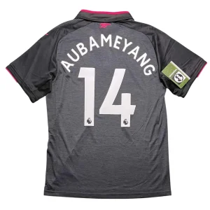 Arsenal 2017/18 3rd Shirt - Aubameyang #14 Back View