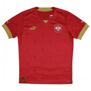 Serbia 2022 Home Shirt Front View