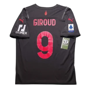 AC Milan 2021/22 3rd Shirt - Giroud #9 Back View
