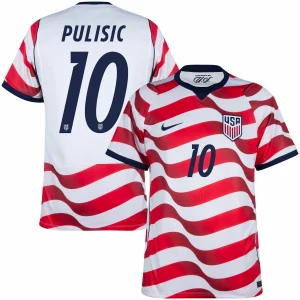 USA 2026 World Cup Home Shirt - Pulisic #10 Both View