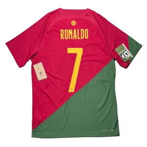 [Player Edition] Portugal 2022 Home Shirt - Ronaldo #7 (Size M)