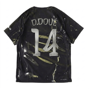 [Player Edition] PSG x Jordan 2025/26 Night Edition Shirt - D.Doue #14 (UEFA CL Full Set)